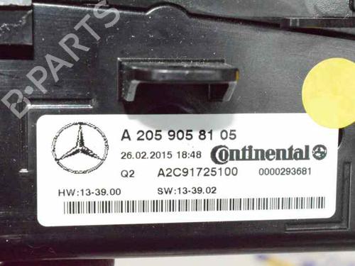 Climate control MERCEDES-BENZ C-CLASS (W205) C 220 BlueTEC / d (205.002, 205.004) | BP1122276I5 
