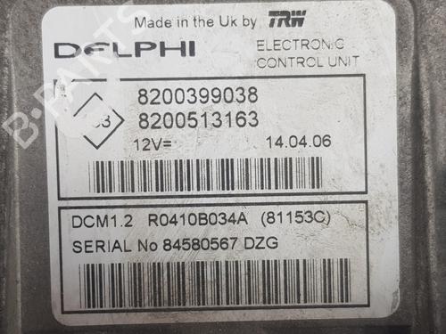 Engine control unit (ECU) RENAULT CLIO III (BR0/1, CR0/1) 1.5 dCi (BR17, CR17) | BP33464521M57 - Image 5