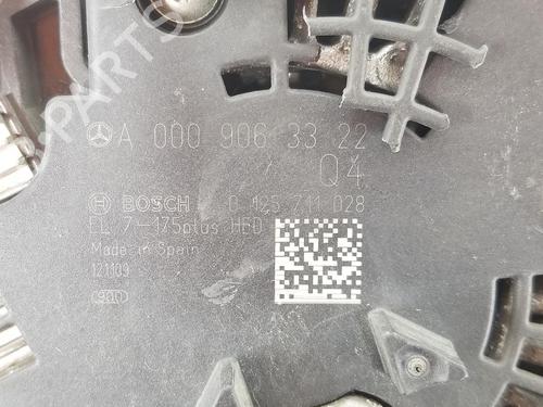 Alternator MERCEDES-BENZ CLA Shooting Brake (X117) CLA 200 CDI / d (117.908) | BP13686536M7 