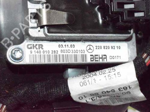 Heater blower motor MERCEDES-BENZ M-CLASS (W163) ML 270 CDI (163.113) | BP14118505M62 