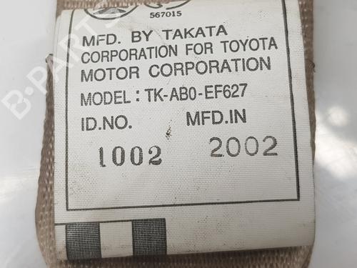 Rear left seatbelt TOYOTA LAND CRUISER PRADO (_J12_) 3.0 D-4D (KDJ120, KDJ125) | BP13417071I29 