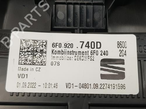 Instrument cluster SEAT IBIZA V (KJ1, KJG) 1.0 TSI | BP12934520C47 