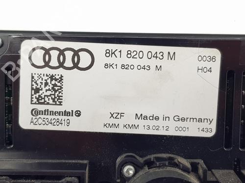Climate control AUDI A4 B8 (8K2)  | BP29723147I5 