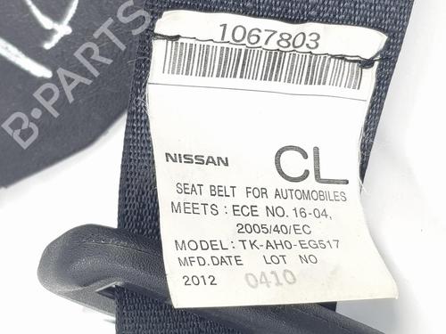 Rear right seatbelt INFINITI QX70 3.7 AWD | BP10964992I28 