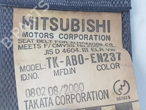 Rear left seatbelt MITSUBISHI PAJERO III (V7_W, V6_W) 3.2 Di-D (V68W) | BP17546560I29 