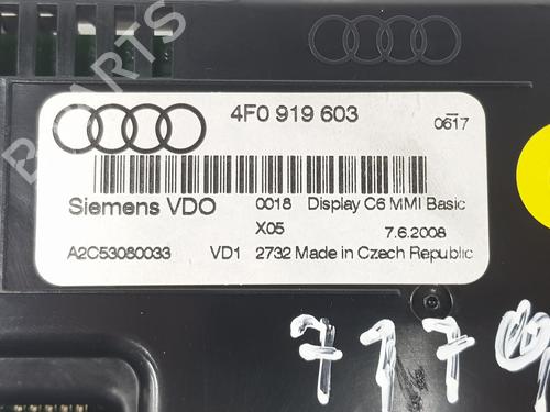 Pantalla multifuncion AUDI A6 C6 (4F2) 2.0 TFSI | BP18781963C48 