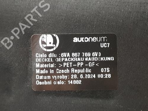 Rear parcel shelf SKODA FABIA IV (PJ3)  | BP29290465C85 