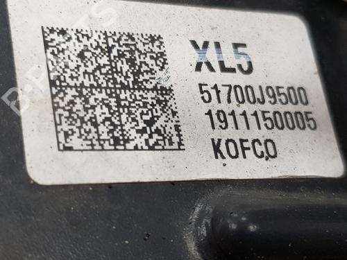 Left front steering knuckle HYUNDAI KONA (OS, OSE, OSI) 1.0 T-GDi | BP23441460M25