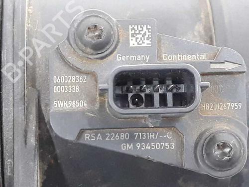 Mass air flow sensor RENAULT MASTER III Platform/Chassis (EV, HV, UV) 2.3 dCi 110 FWD (EV0R, EV0W, HV0R, HV0W, UV0R, UV0W) | BP6579112M95 