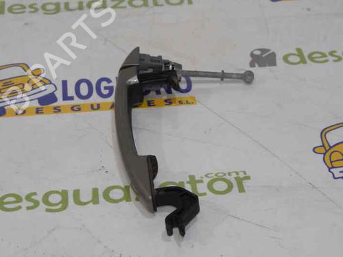 Front left exterior door handle PEUGEOT 3008 I MPV (0U_) 1.6 HDi 115 / BlueHDi 115 | BP1636286C128 
