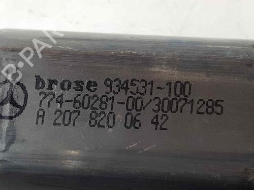 Right front window motor MERCEDES-BENZ E-CLASS Coupe (C207) E 350 (207.359) | BP5108918E20 