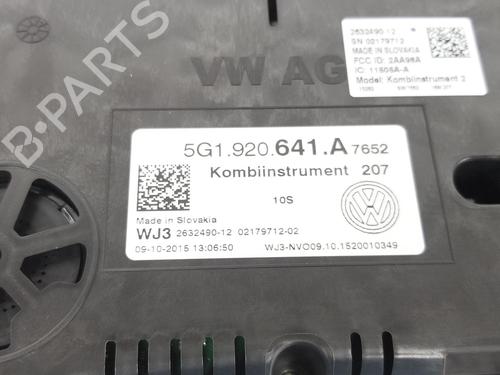 Instrument cluster VW GOLF VII (5G1, BQ1, BE1, BE2) 1.6 TDI | BP10376261C47 