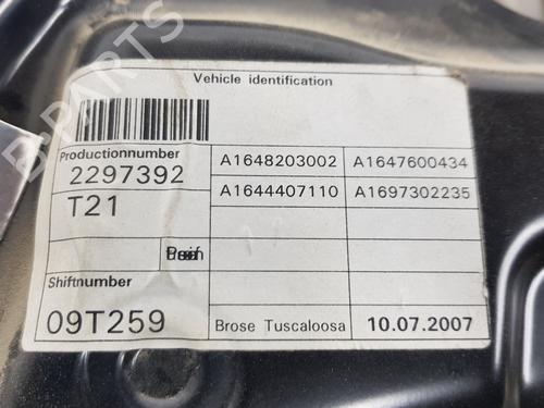 Rear left window mechanism MERCEDES-BENZ M-CLASS (W164) ML 280 CDI 4-matic (164.120) | BP9366170C24 
