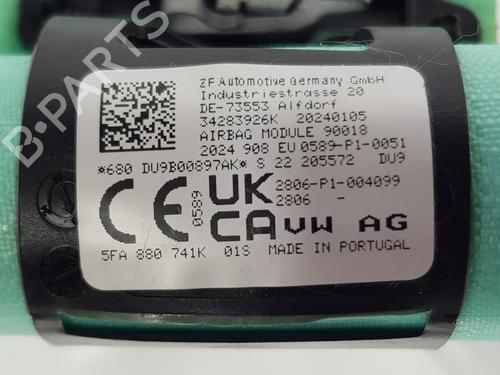 Left curtain airbag SEAT LEON (KL1, KLG) 2.0 TDI | BP28516072C11 
