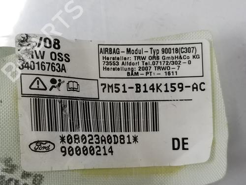 Left curtain airbag FORD FOCUS II (DA_, HCP, DP) 2.0 TDCi | BP3517074C11 