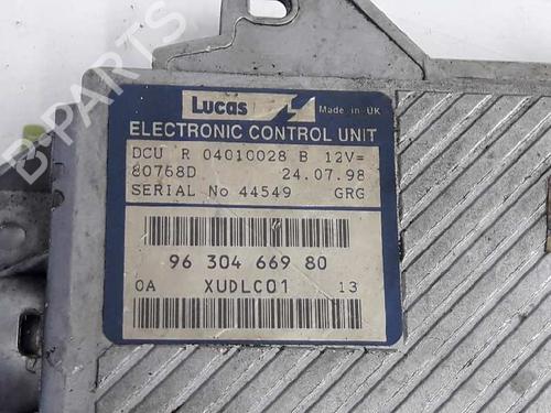 Engine control unit (ECU) PEUGEOT 406 (8B) 2.1 TD 12V | BP3142262M57 