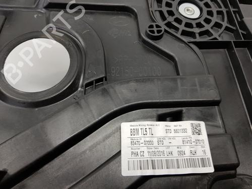 Rear left window mechanism HYUNDAI TUCSON (TL, TLE) 1.7 CRDi | BP22714058C24 
