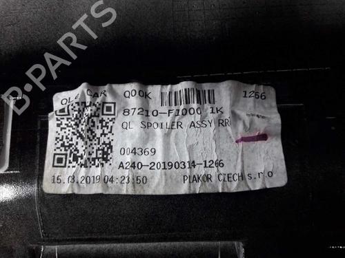 Rear spoiler KIA SPORTAGE IV (QL, QLE) 1.6 GDI | BP8745229C96