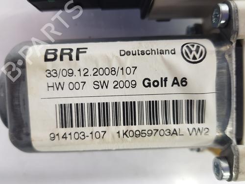 Left rear window motor VW GOLF VI (5K1) 1.6 TDI | BP9299495E23 