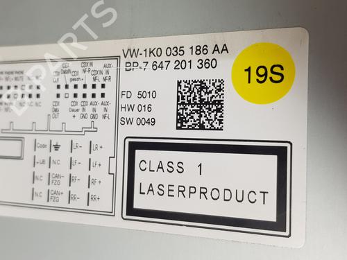 Radio VW GOLF VI (5K1) 1.2 TSI | BP33430828E6  - Image 6