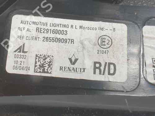 Right taillight RENAULT ESPACE VI (RHN) E-TECH 200 Hybrid | BP32328322C35