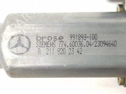 Left rear window motor MERCEDES-BENZ E-CLASS (W211) E 270 CDI (211.016) | BP19134527E23 