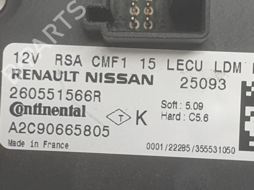 Lights ECU RENAULT CLIO V (B7_) 1.0 TCe 90 (B7MT) | BP34636075M55 - Image 4