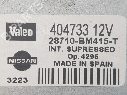 Rear wiper motor NISSAN ALMERA II (N16) 2.2 dCi | BP16298037M102 