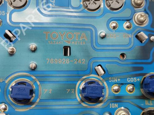 Instrument cluster TOYOTA LAND CRUISER 90 (_J9_) 3.0 D-4D 4WD (KDJ90_, KDJ95_, KDJ90W, KDJ95W) | BP21571434C47 