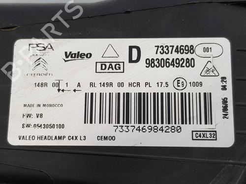Right headlight CITROËN C4 III (BA_, BB_, BC_) | BP38648900C29 - Image 6