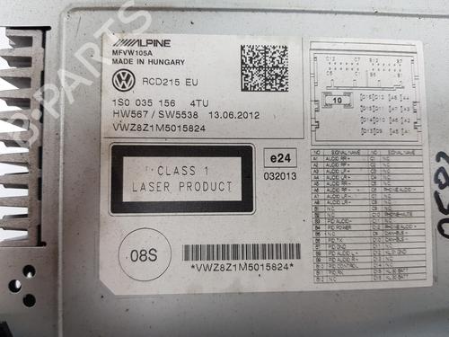 Radio VW UP! (121, 122, BL1, BL2, BL3, 123) 1.0 | BP8285391E6 