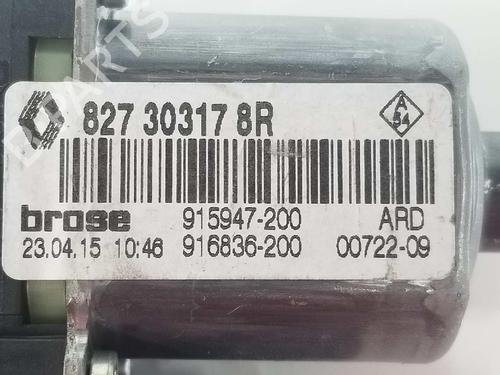 Right rear window motor RENAULT SCÉNIC III (JZ0/1_) 1.5 dCi | BP8182410E22 