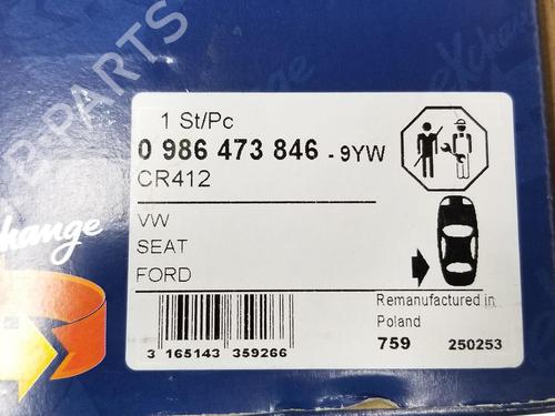 Left rear brake caliper VW SHARAN (7M8, 7M9, 7M6) 1.9 TDI | BP11598904M107 
