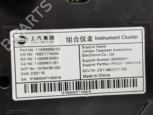 Instrument cluster MG MG ZS SUV (AZS1) 1.5 VTi | BP22553648C47 