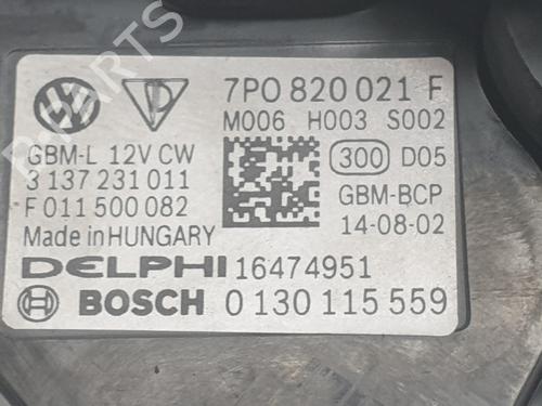 Heater blower motor PORSCHE CAYENNE (92A) 4.8 Turbo | BP30438236M62 