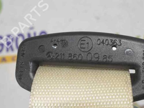 Rear center seatbelt MERCEDES-BENZ E-CLASS (W211) E 320 CDI (211.026) | BP8746813I27 