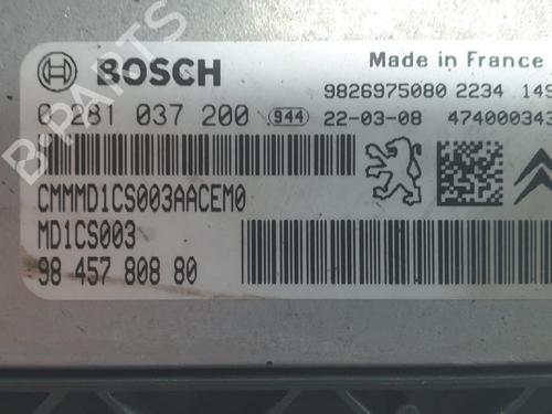 Engine control unit (ECU) CITROËN JUMPY III Van (V_)  | BP31991948M57 