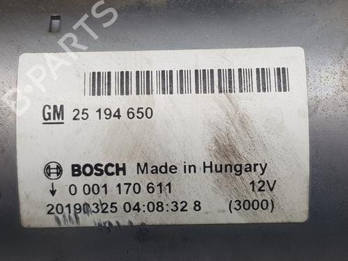 Starter OPEL CORSA E (X15) 1.4 Turbo (08, 68) | BP20186728M8 