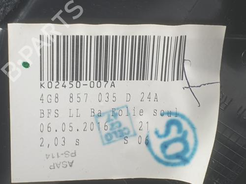 Glove box AUDI A6 C7 (4G2, 4GC) 2.0 TDI | BP31374521C95