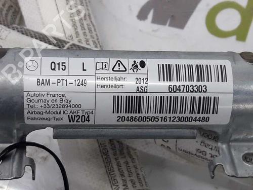Left curtain airbag MERCEDES-BENZ C-CLASS (W204) C 220 CDI (204.008) | BP1932630C11 