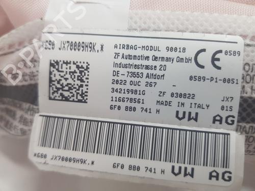 Left curtain airbag SEAT IBIZA V (KJ1, KJG) 1.0 TSI | BP13298101C11 