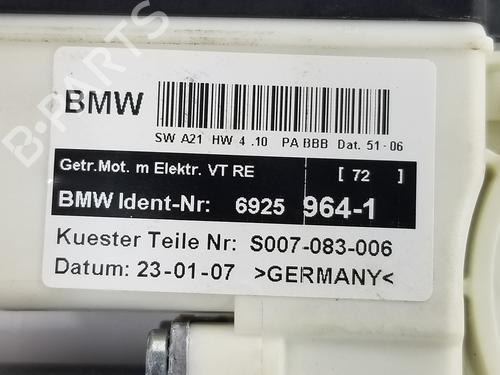 Right front window motor BMW X3 (E83) 2.0 d | BP8895782E20 