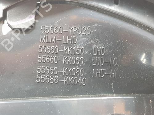 Air vent TOYOTA HILUX VIII Platform/Chassis (_N1_)  | BP29370788I21 