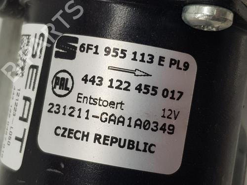 Front wiper motor SEAT ARONA (KJ7, KJP)  | BP27880290M29 