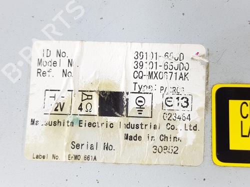 Bilradio SUZUKI GRAND VITARA II (JT, TE, TD)  | BP27496739E6 