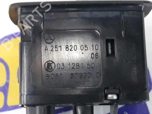 Right rear window switch MERCEDES-BENZ M-CLASS (W164) ML 280 CDI 4-matic (164.120) | BP1566508I28 
