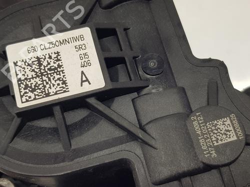 Right rear brake caliper SEAT LEON (KL1, KLG) 1.0 TSI | BP27491456M106 