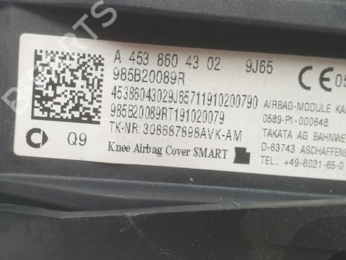 Airbag Kit SMART FORFOUR Hatchback (453) 1.0 (453.042, 453.043) | BP31968477C86 