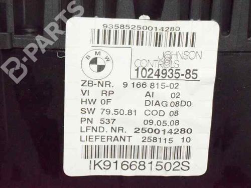 Instrument cluster BMW 1 (E81) 120 i | BP1713662C47 