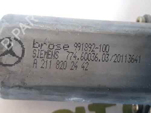 Rear right window mechanism MERCEDES-BENZ E-CLASS (W211) E 270 CDI (211.016) | BP1252052C25 